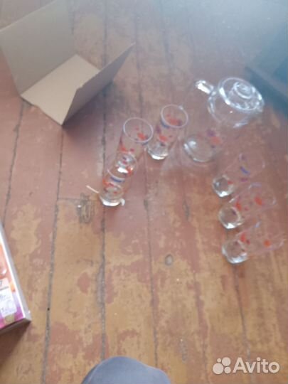 Графин и 6 стаканов
