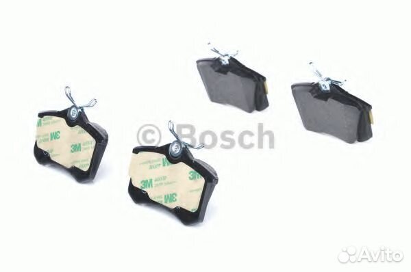 Колодки тормозные дисковые зад audi