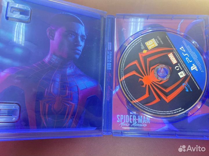 PS4 Человек-Паук Майлз Моралес Marvel