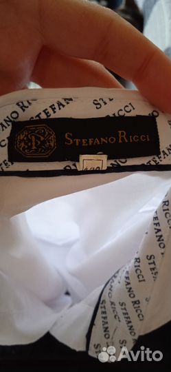 Белая рубашка на мальчика 128