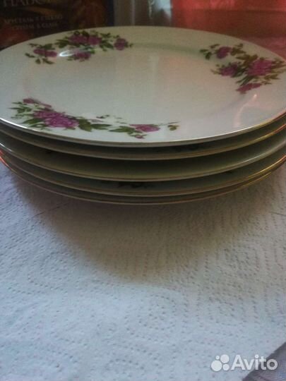 Глубокие суповые тарелки, японский фарфор