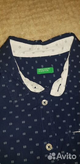 Рубашка для мальчика benetton 140
