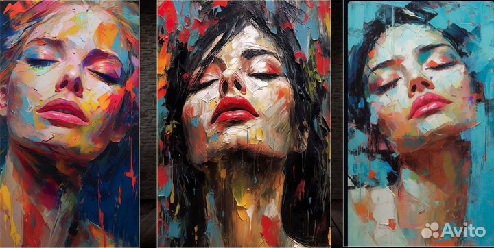 Картины с девушками 1