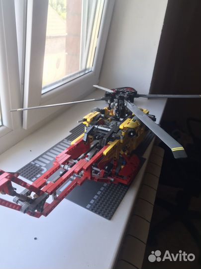 Lego technic вертолет