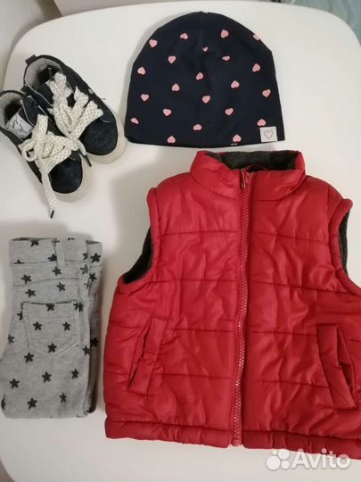 Одежда для девочки пакетом 80 86