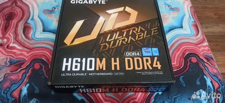 Gigabyte h610m h ddr4