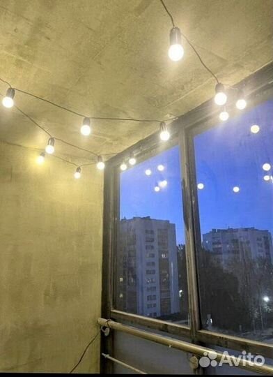 Лампы на проводе