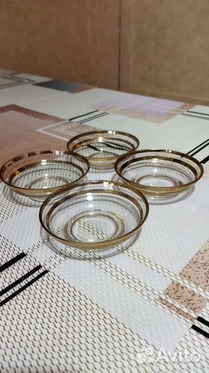 Розетки стеклянные советские