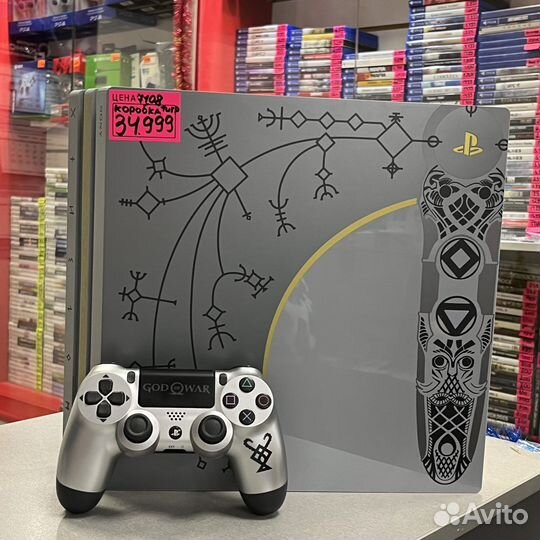 Sony PS4 PRO God of war Limited edition идеал