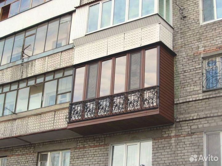 Остекление балконов