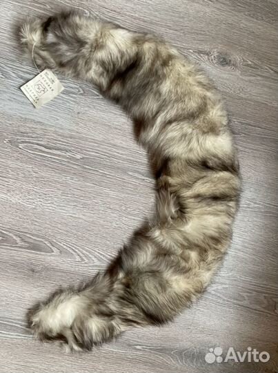 Меховой воротник песец