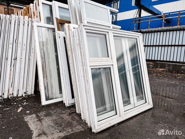 Бу пластиковые окна и двери