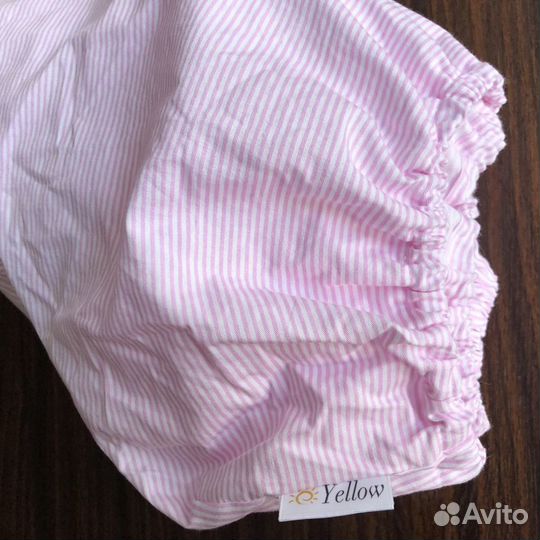 Простынь в детскую кроватку 120 на 60