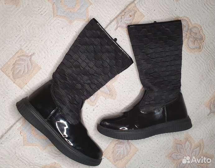 Сапоги утепленные р.34