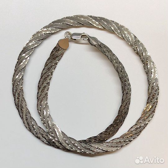 Серебряная цепь 925 пробы