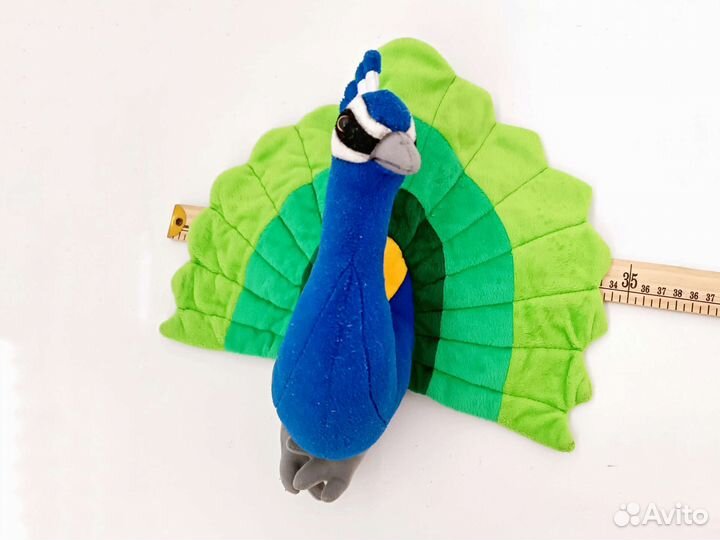 Павлин мягкая игрушка 35 см