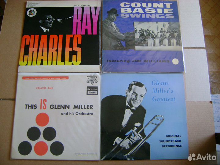 Пластинки - джаз, оркестры, вокал