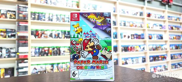 Paper Mario the origami king switch