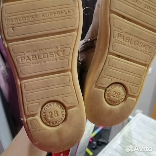 Сапоги для девочки демисезонные 28 размер