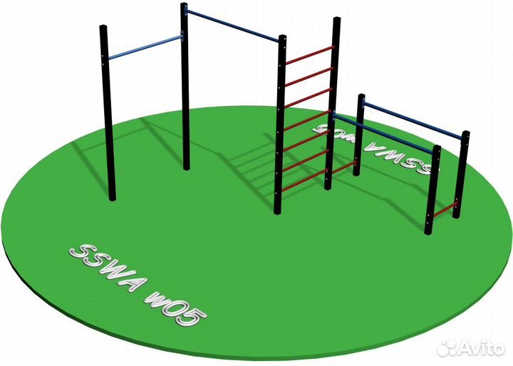 Уличный спортивная площадка