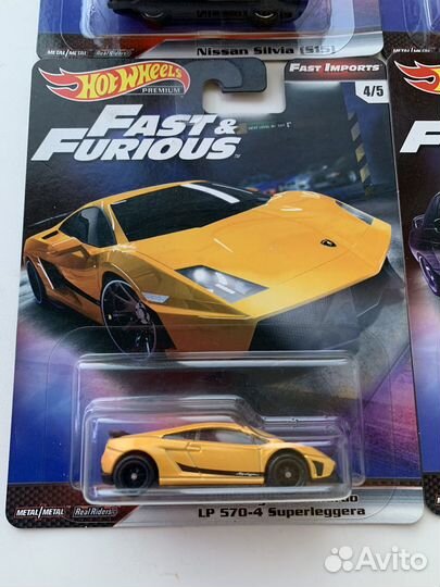 Hot Wheels Premium Fast and Furious