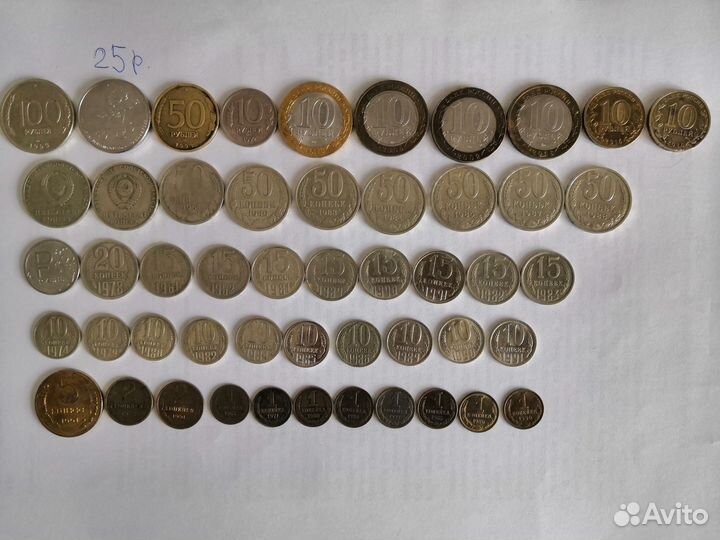 Монеты СССР и россии