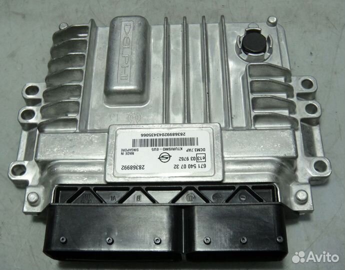 Блок управления двс SsangYong Ставик