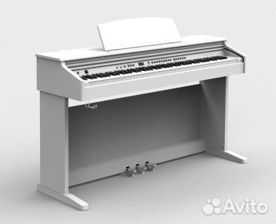 Цифровое пианино, белое матовое, Orla