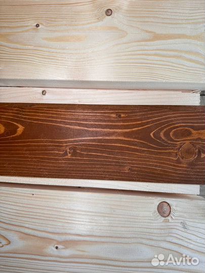 Крашенный скошенный планкен