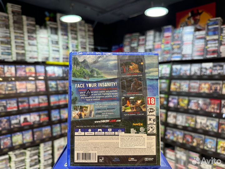 Игры для PS4: Far Cry 3 Classic Edition