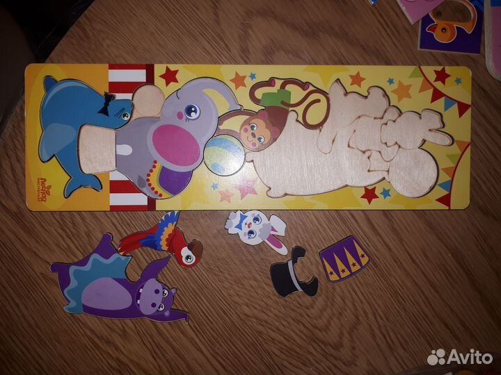 Развивающие пазлы тетради Фишер