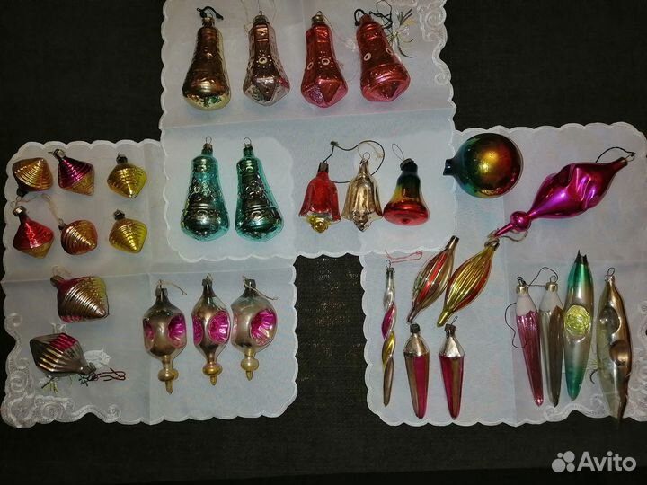 Елочные игрушки СССР
