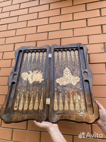 Шахматы нарды шашки 3в1 дерево бесплатная доставка