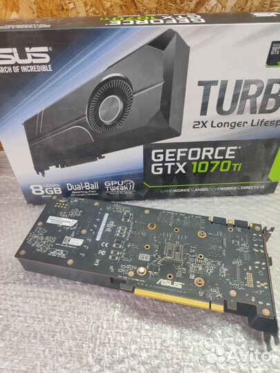 Gtx 1070ti asus turbo