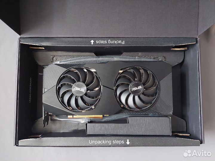 Игровая видеокарта RX 5700 XT asus (RTX 3060)