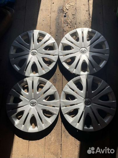 Колпаки r16 toyota оригинальные