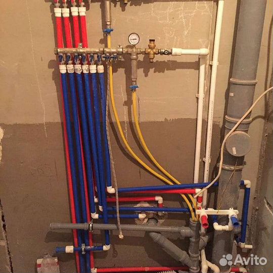 Услуги электрика и сантехника