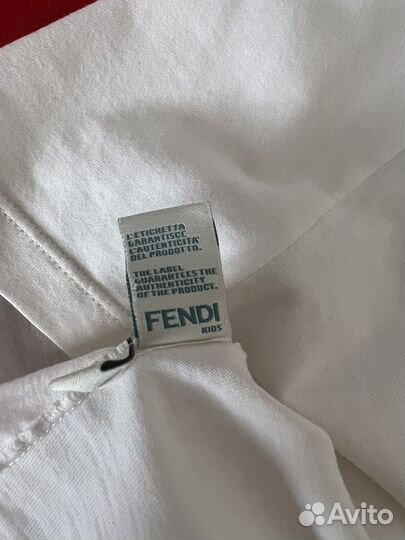 Fendi футболка для деаочки(оригинал)