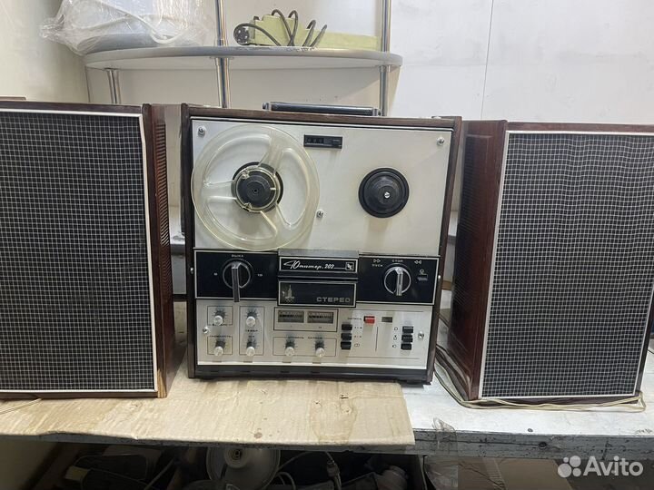 Катушечный магнитофон юпитер 202 стерео