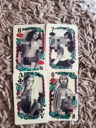 Игральные карты самиздат девушки