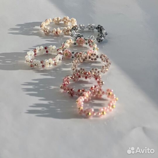Кольцо из бисера
