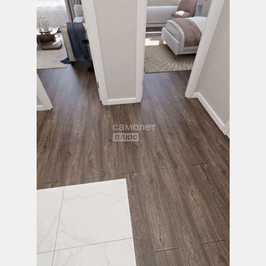 1-к. квартира, 45,6 м², 16/18 эт.