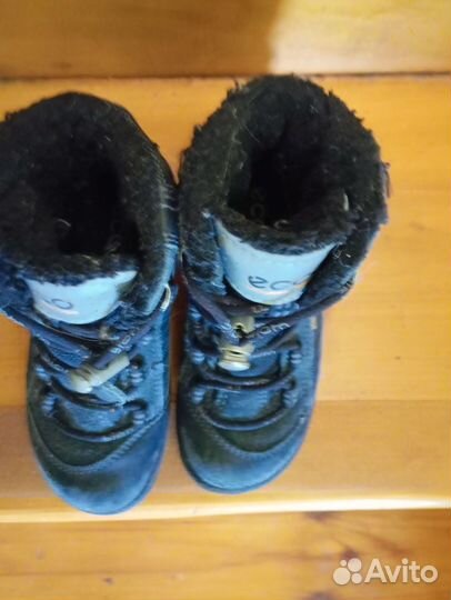 Ботинки ecco р 25 демисезонные