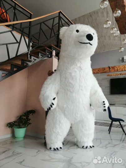 Белый мишка поздравление