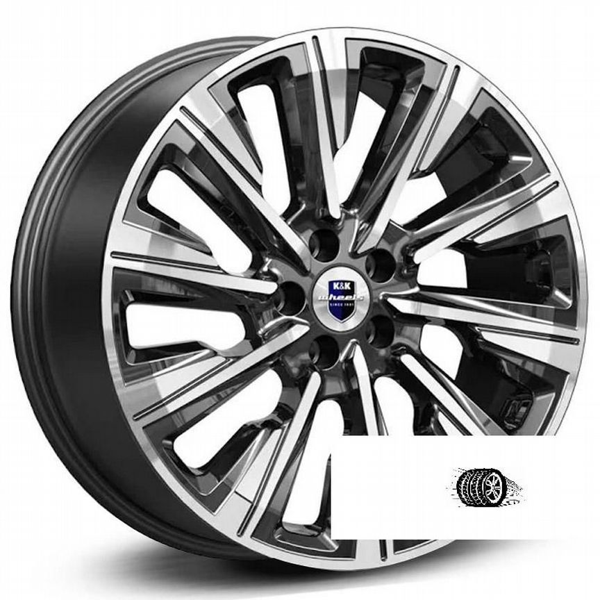 Литые диски K&K 7.5×R19 5×108