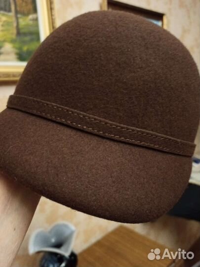 Шляпка женская из фетра размер 56