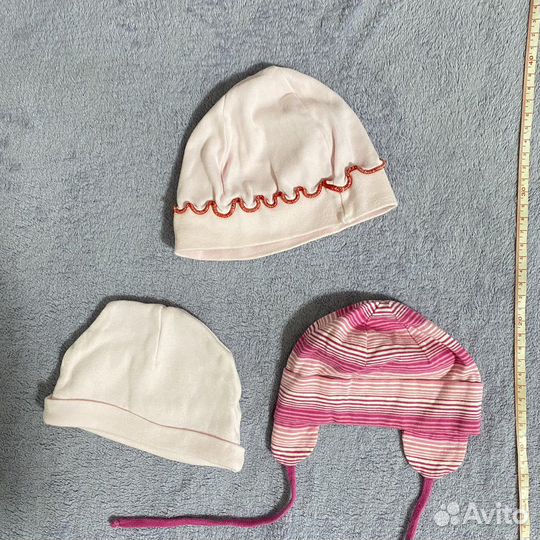 Шапочки, косынки, слюнявчики