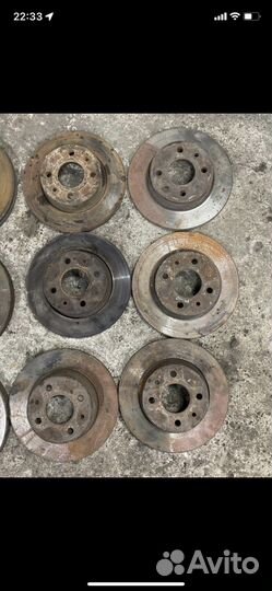 Диски тормозные ваз р-13,14,15