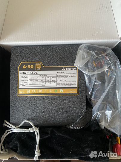 Блок питания 750w модульный