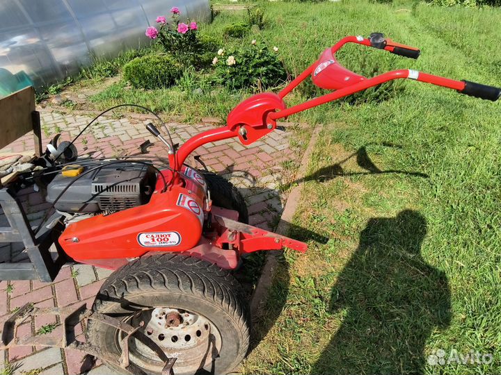 Мотоблок Салют 100 с рулевым модулем